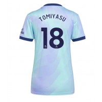 Arsenal Takehiro Tomiyasu #18 Tredje Tröja Kvinnor 2024-25 Korta ärmar